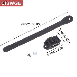 [COD] CISWGE SPORTS 1 2Sets Roller Ratchet Skates Speed Ratchet Skates Straps Fixing Buckle With Screws Ankle Belt Tape Roller Skates Fixed Band