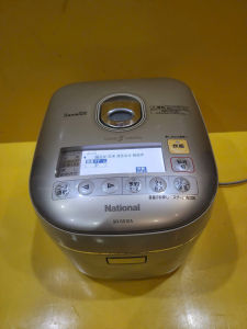 Nồi cơm nội địa Nhật cao tần (IH) National SR-SS10A (1.0L) (612081) có cốc nước bù ẩm_Hàng nội địa Nhật đã qua sử dụng điện 100V
