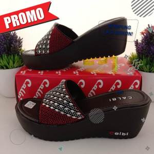 99Shoes Store [Bayar di rumah] Terbatas ! Sandal Calbi terbaru ! Sandal wanita wedges !