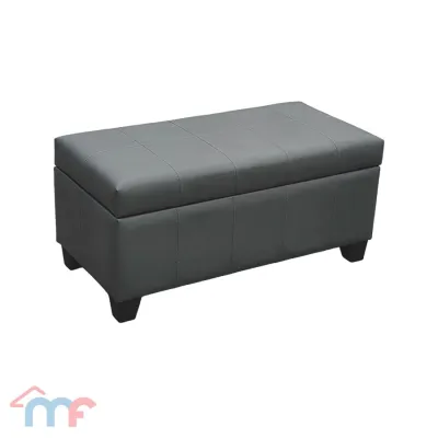 Mandaue Foam Averill Storage Bench - Leather
