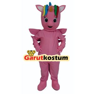 kostum maskot badut kuda poni setelan costume lucu dewasa
