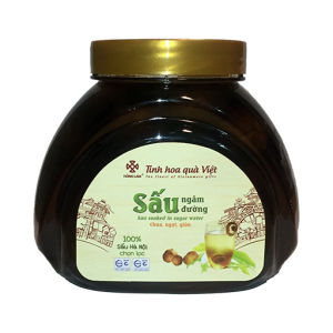 Sấu Ngâm Đường Hồng Lam - Vị Chua Ngọt