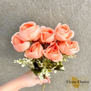 Bunga Mawar Rose Premium Kuncup Jepang Cabang 5 (Satuan) Bunga Dekorasi Kelopak Bunga Mawar Premium