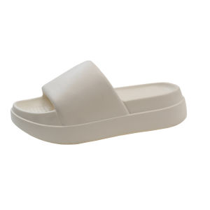 [Free Shipping] Thick-Soled Non-Slip Indoor Slippers For Home Use Summer Couple Style With A Soft EVA Sole And Soft Upper