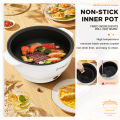 Dreepor Multifunctional Non-stick Rice Cooker Frying pan cooking Electric hot pot. 