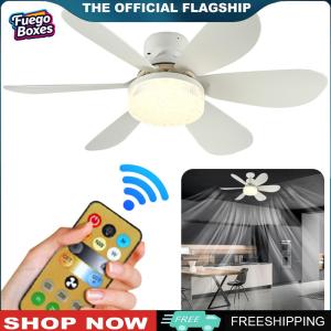 【New Arrival】 โคมไฟเพดาน LED ปรับแสงและพัดลม พร้อมรีโมท สำหรับบ้าน ห้องนั่งเล่นและครัว สวยงามทันสมัย