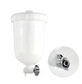 Cốc nhựa đựng sơn (loại tốt, có hộp) dung tích 400ml dùng cho súng phun sơn bình bên. 