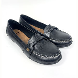 Sepatu Kulit Wanita ZHR / Flat Shoes Bahan Kulit Sapi Garut Z-803