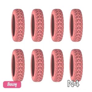 ฝาครอบป้องกันล้อกระเป๋าเดินทาง 8 ชิ้น ยางล้อกระเป๋าเดินทางอะไหล่ ลดเสียงรบกวน จํานวน ป้องกัน ซิลิโคน ลดการสึกหรอ