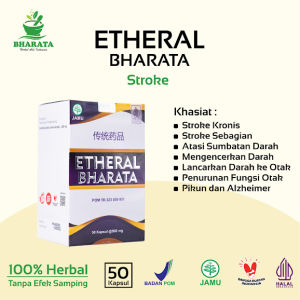 Etheral Bharata Obat Stroke Berat Ringan Epilepsi Kejang Paling Ampuh Original Bergaransi BPOM