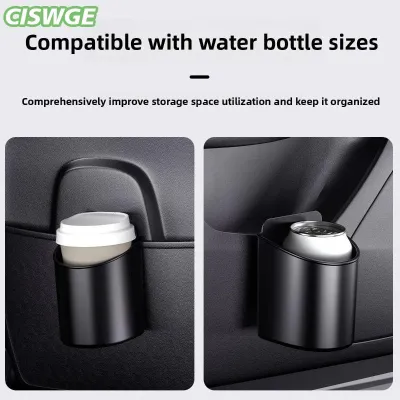 [CISWGE Auto] Cửa xe cốc cup chủ hộp trở lại clip thiết kế uống giá lưu trữ bin phổ xe ghế trở lại cốc nước hộp tổ chức