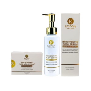 KAYNNA Beauty Paket Pencerah Kulit Brightening Body Serum + Body Soap Moisturizing Whitening Glowing