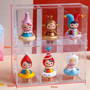 Acrylic Display Case Transparent Boxes Stackable Dustproof Box Toy Doll Resin Kit Desktop Organizer Storage Display Box