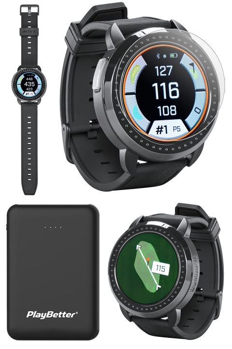 Bushnell iON Elite (Black) Golf GPS Watch Color Touchscreen