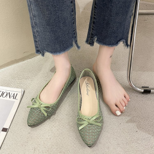 Zealo.Shoes 145 Sepatu Flat Shoes Wanita Sepatu Kerja Kasual Karet Fashion Shoes