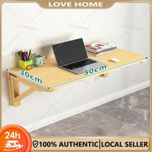 Solid wood wall folding table wall mounted computer desk desk wall mounted dining table bedroom against the wall folding storage rack