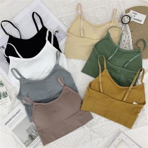 646 Wanita Bra Wanita Sukan Bra Yoga Berjalan Gim Tidur Pantai Bahan Nilon Sedia Sedia Di Malaysia