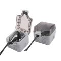 LSG IP66 waterproof dustproof weatherproof 86/146 type socket box, Utility box, Without socket switch, external installation locking, indoor and outdoor waterproof box. 