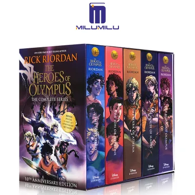 5pcs Percy Jackson Heroes of Olympus Rick Riordan The Lost Hero Juvenile novels
