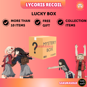 Lycoris Recoil Surprise Box Lycoris Gift Box Lycoris Card Lycoris Box Chisato Takina Kurumi Mizuki Mika Keychain