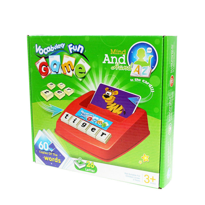 Picture Word Matching Games,Letter Spelling and Reading Game for