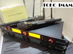 Mic Wireless Hardwell Legendary 1 Handle Jarak 1 Kilo