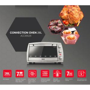 Aztech Silvertone InnoBake 26L Convection Oven ACO6626 (1yr warranty)