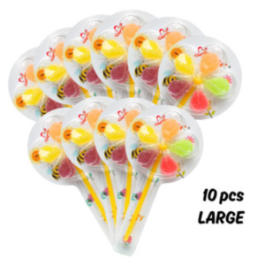 HALAL Jayer Windmill Soft Gummy Candy/ Lollipop Candy/ Gula Jelly 风车软糖/棒棒糖/水果软糖 (3pcs/ 10pcs/ 24pcs)