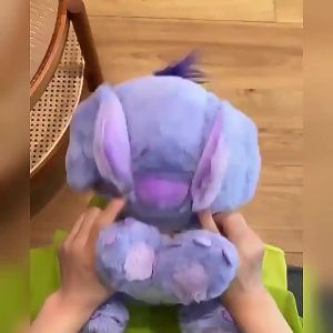 FCCartoon Stitch Plush Toy Cute Purple Stuffed Doll Kids Birthday Gift Home Decor Simulation Plush Toy Purple Stitch Doll Cartoon Kids Birthday STITCH Stuff Toy LONG EAR BLUE PINK STITCH Children Kids New Year Beautiful Boy And Girl Girlfriend Valentines