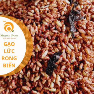 Gạo Lứt Rong Biển – Ít Calo Giàu Chất Xơ – Ăn Kiêng Ăn Chay Đều Dùng Được | Moony Farm