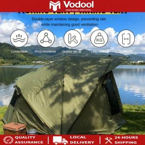 210D Oxford Bikepacking Tent Weatherproof Backpacking Tent 4 Season Tent for Camping Hiking Cycling