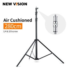 Godox 110 inch 280cm Light Stand 1/4 Screw Heavy Duty Tripod for Professional Studio Flash Light Softbox Umbrellas Reflector