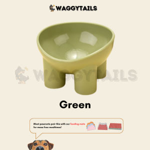 [SG] Pet Bowl    Cat Bowl    Elevated Bowl    Neck Protection    Dog Bowl    Plastic