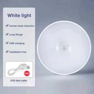 【Buy 1 Take 1】Led Night Light Portable Rechargeable Motion Sensor Lamp Household Smart Magnetic Body Induction Lamp