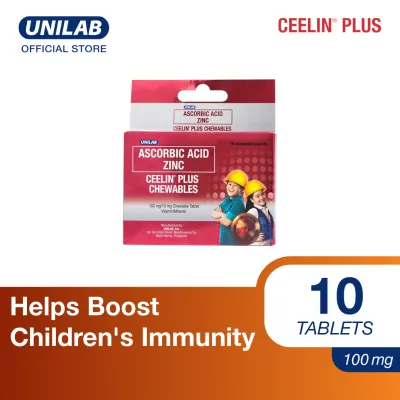 Ceelin Plus 10mg Chewtab 10s (Boost Immunity And Gives Double Protection)