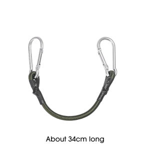 34/60/93/120CM Outdoor Heavy Duty Bungee Cord Elastic Tie Strap String Carabiner Hooks Kayak Cycling Luggage Packing Ropes Camping Accessories