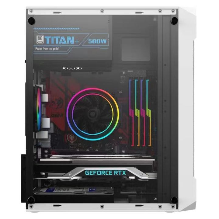 KEYTECH T100 TEMPERED GLASS Side MESH Front panel, 2PCS GSTORM 120MM ...