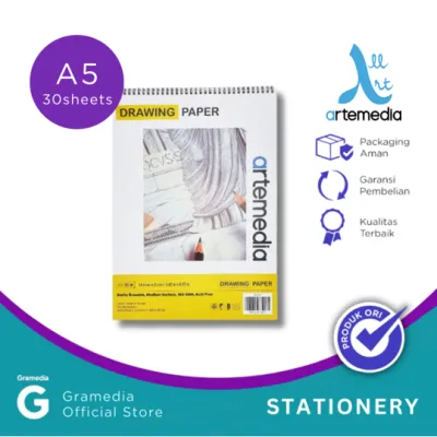 Artemedia A5 Drawing Book 150Gsm 30Sh