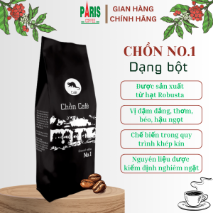 Cà phê bột pha phin - Chồn café No.1- Đắng đậm thơm béo chuyên pha cà phê đen (500gr)