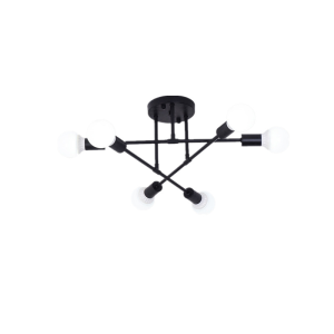 YHLAMP Nordic Ceiling Lamp Bedroom Dining Room Creative Modern Led Indoor Lamps Wrought Iron Living Room Study Ceiling Lamp