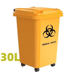 ASUTRO 30/50/100/120/240L Food/Commercial and Industrial Trash Cans Large Trash Cans Wheeled Trash Cans Plastic