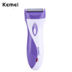Kemei KM-3018 KM3018 Electric Rechargeable Lady Shaver Hair Remover Epilator Painless Shaving Wool Scraping EU For Whole Body Use
