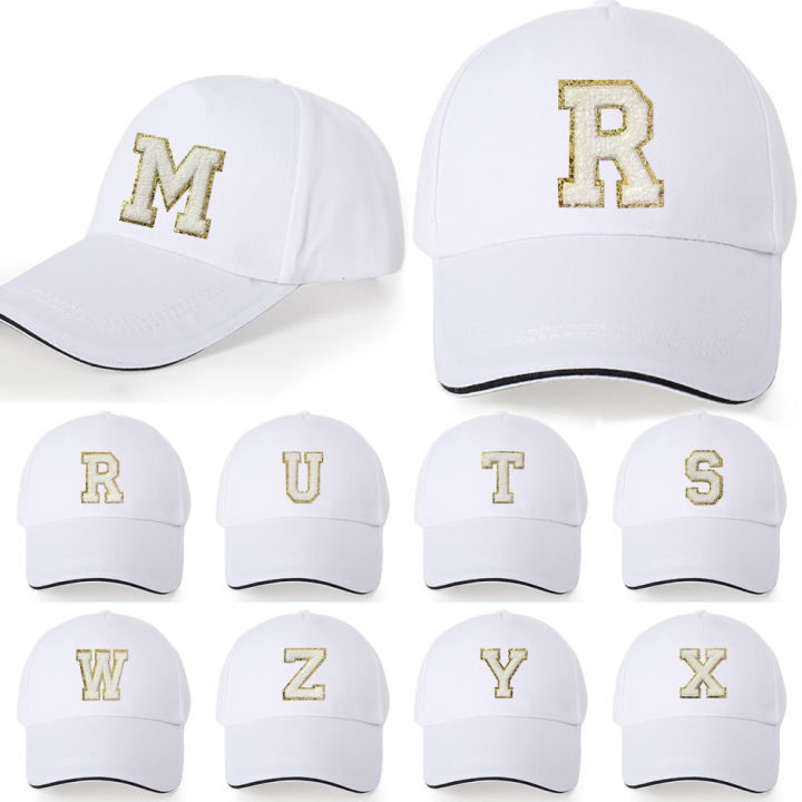 Embroidery label Baseball Cap for Women Men White Cotton Hats Outdoor Fashion Cool Vintage Top Hat Peaked Caps