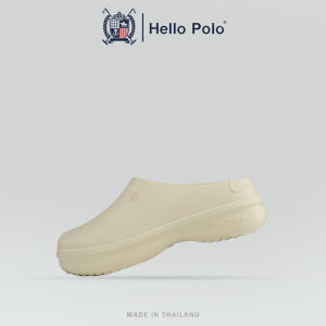 Hello Polo รองเท้าแตะ รองเท้าหัวโต ส้นหนา 3.5 ซม พื้นนุ่มมาก กันลื่น คลายเมื่อยเท้า รองเท้าแตะแฟชั่นฤดูร้อน สําหรับผู้หญิง และผู้ชาย HP8009