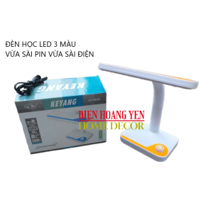 Đèn Học Để Bàn KY 6628 LED 3 Chế Độ Sáng Pin & Điện Cao Cấp Phong Cách Hiện Đại