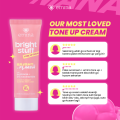 NEW! Emina Bright Stuff Tone Up Cream 20 mL - Pelembab Wajah Mencerahkan Instan, Perlindungan dari Sinar UV. 