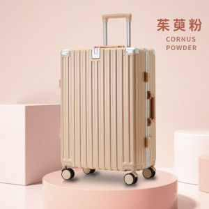 High Quality 20"22"24"26 Inch Ladys Aluminum Frame PC Large Travel Suitcase With Silent Wheels Trolley Roller Luggage Bag Check-in Case Valises For Men Free Shipping