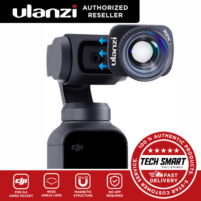 ULANZI OP4K 2020 OSMO Pocket Wide Angle Lens Magnetic