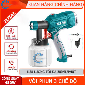 MÁY PHUN SƠN DÙNG ĐIỆN TOTAL 350W TT3506