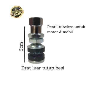 Pentil dop Tubles Motor Matic dan motor bebek